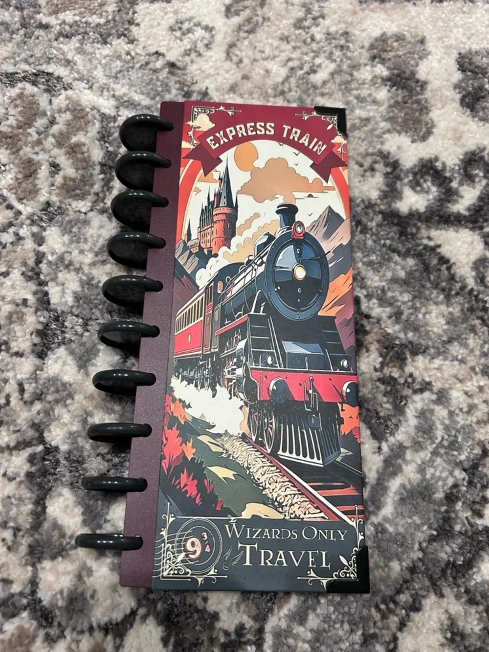Angie Bellemare Daily Grind Travel Planner- All Aboard